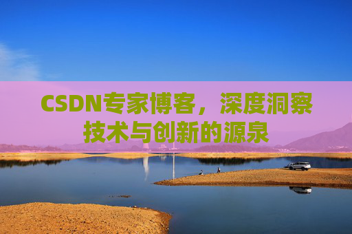 CSDN专家博客，深度洞察技术与创新的源泉